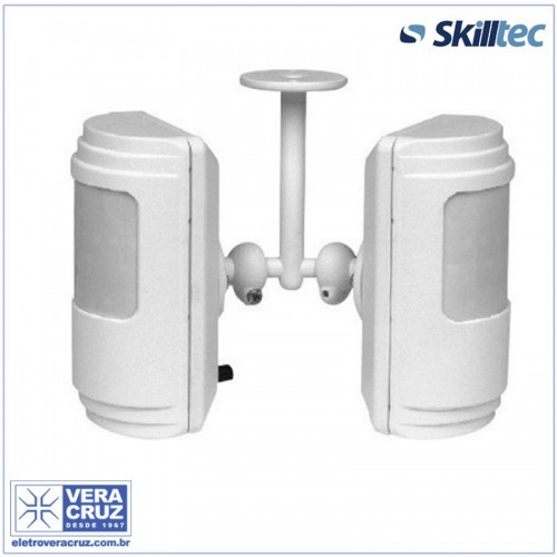 Sensor de Presença Duplo de Teto SK400 Skilltec BIVOLT 400W/700W Branco SkillTec